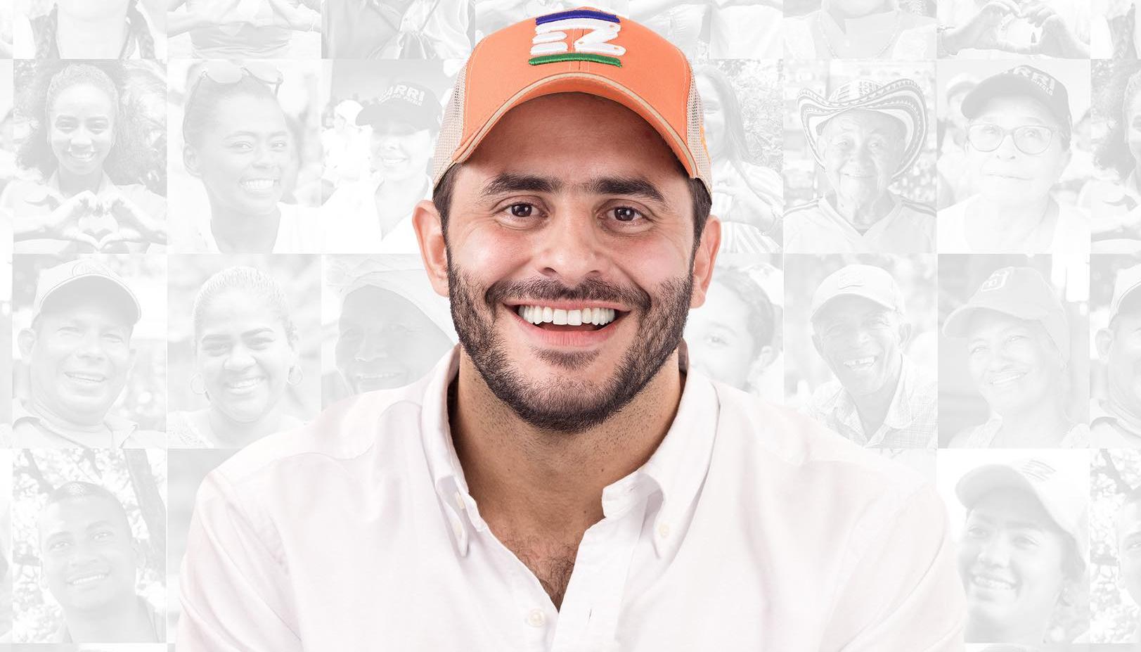 El candidato Erasmo Zuleta.