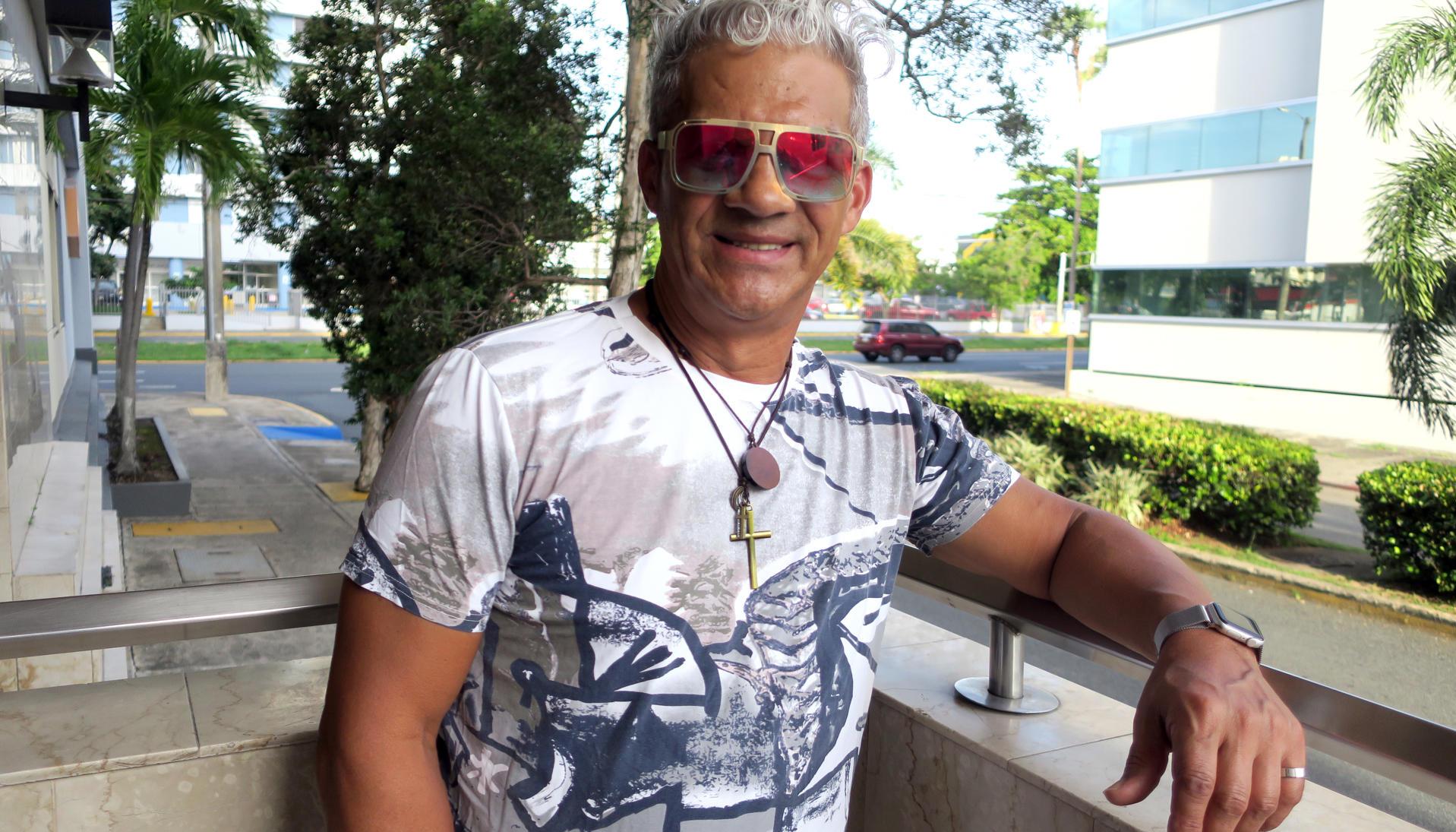 El salsero puertorriqueño Anthony Colón en entrevista para la EFE