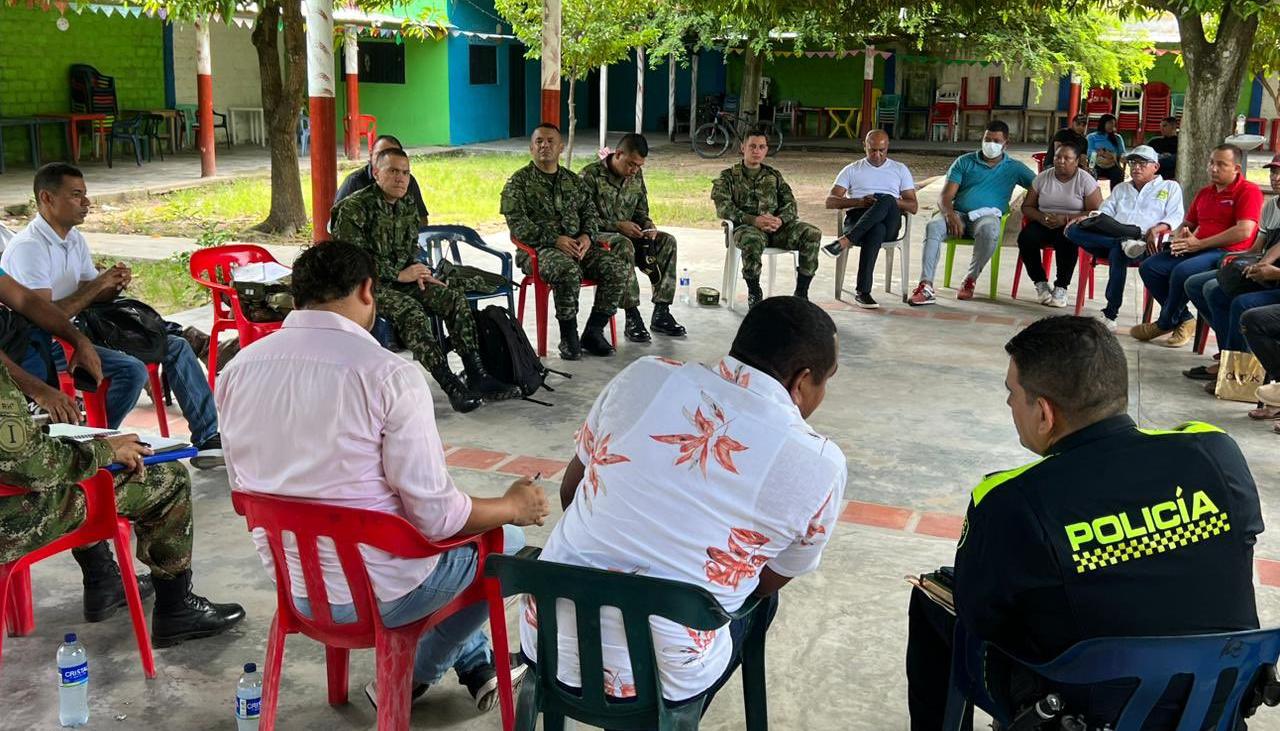 Consejo de seguridad en Chiriguaná, Cesar