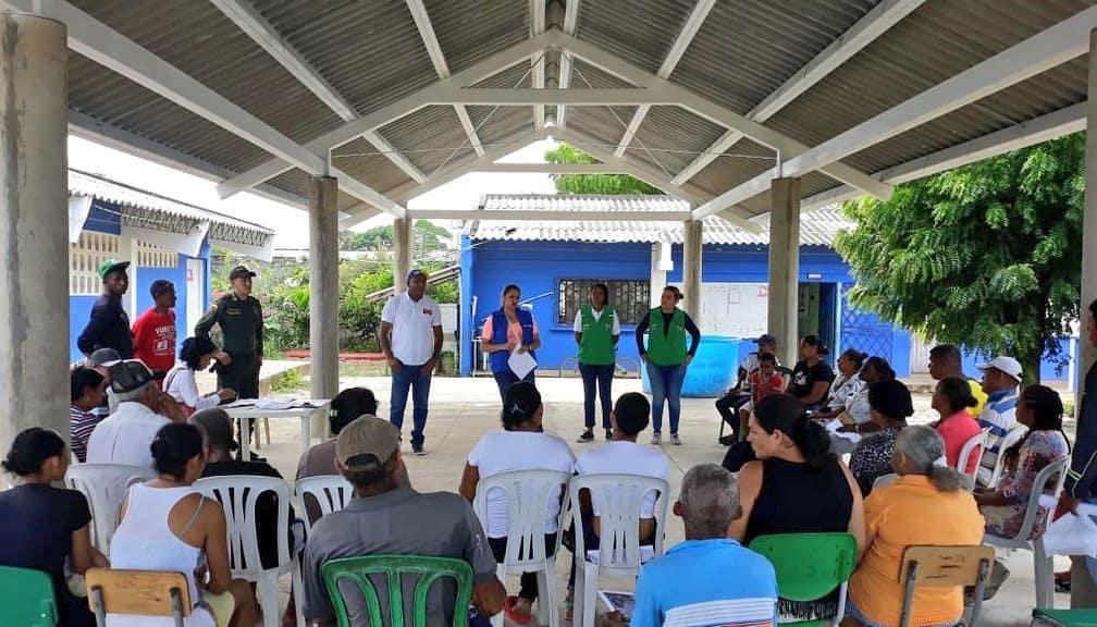 Funcionarios de la Unidad de Víctimas y del ICBF realizaron una atención integral a familias desplazadas