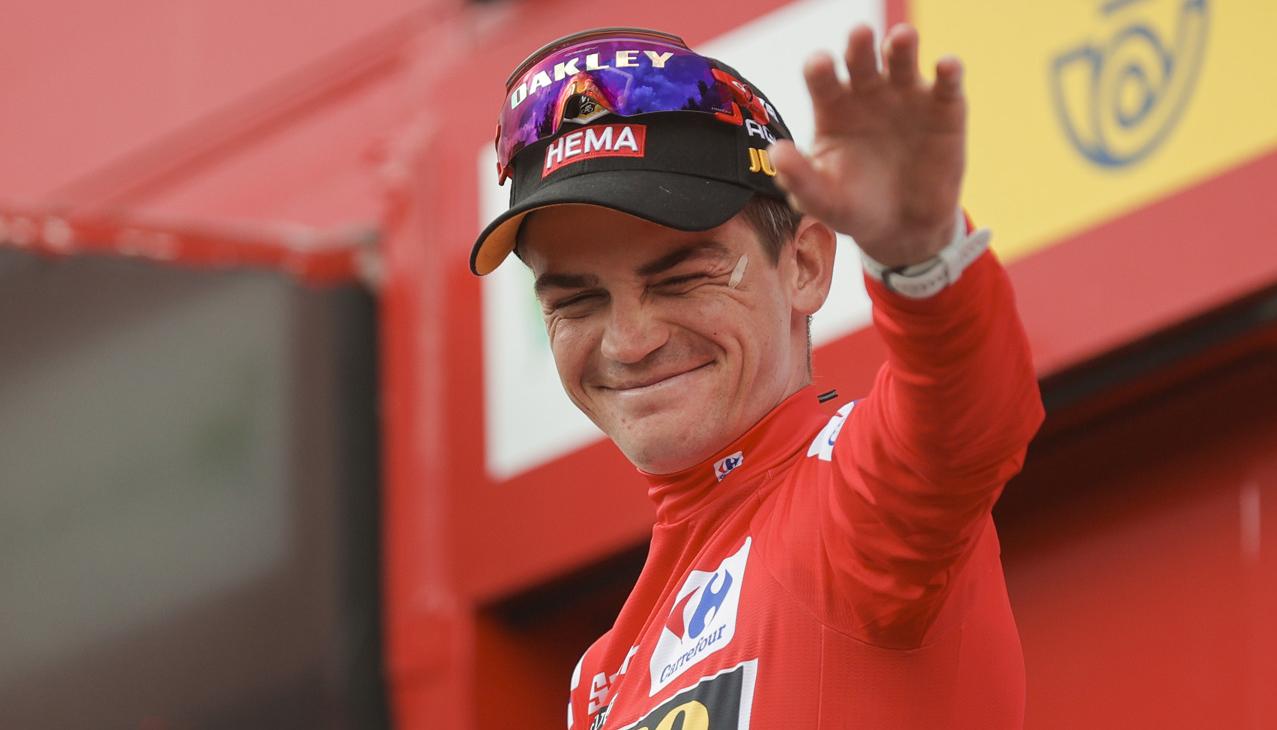 Sepp Kuss mantuvo su ventaja sobre sus compañeros de equipo Jonas Vingegaard y Primoz Roglic.