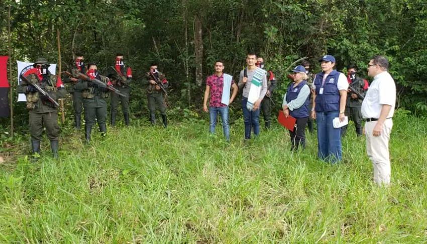 La misión humanitaria entregada a la Cruz Roja Internacional