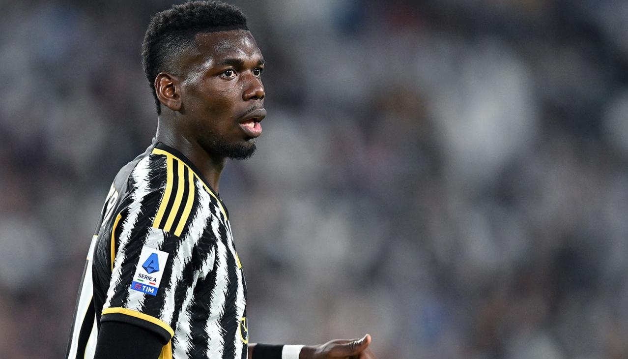 Paul Pogba, mediocampista francés del Juventus de Turín. 