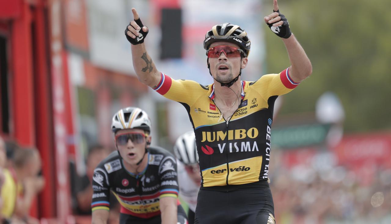 Primoz Roglic le dio una nueva victoria al Jumbo Visma. 