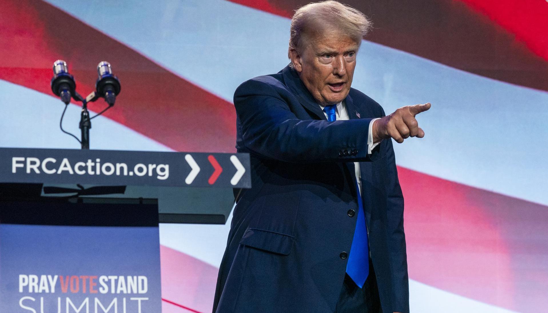 El ex Presidente estadounidense, Donald J. Trump.
