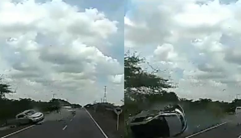 Accidente en La Guajira. 