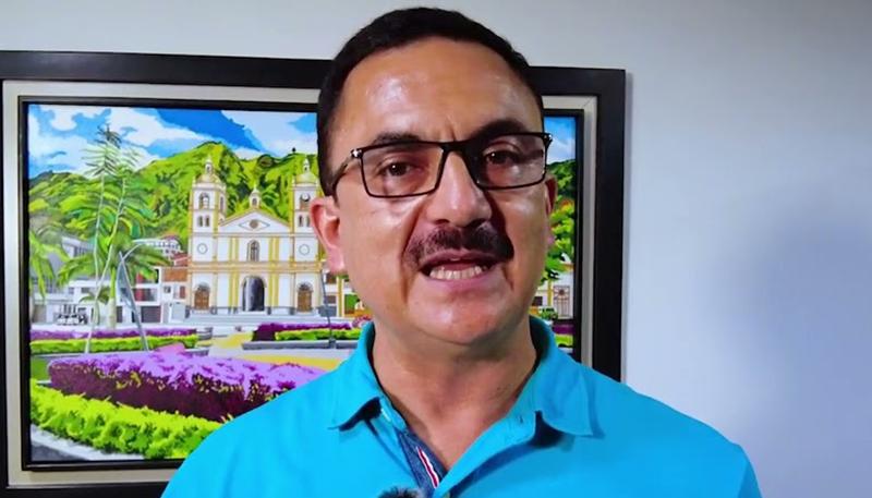 Alcalde de San Pablo, Nariño, Ricardo Emiro Gómez Lasso.