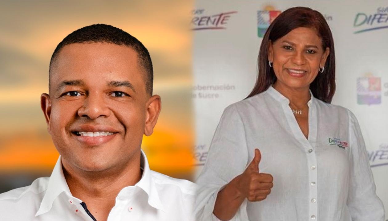Yahir Acuña y Lucy García.
