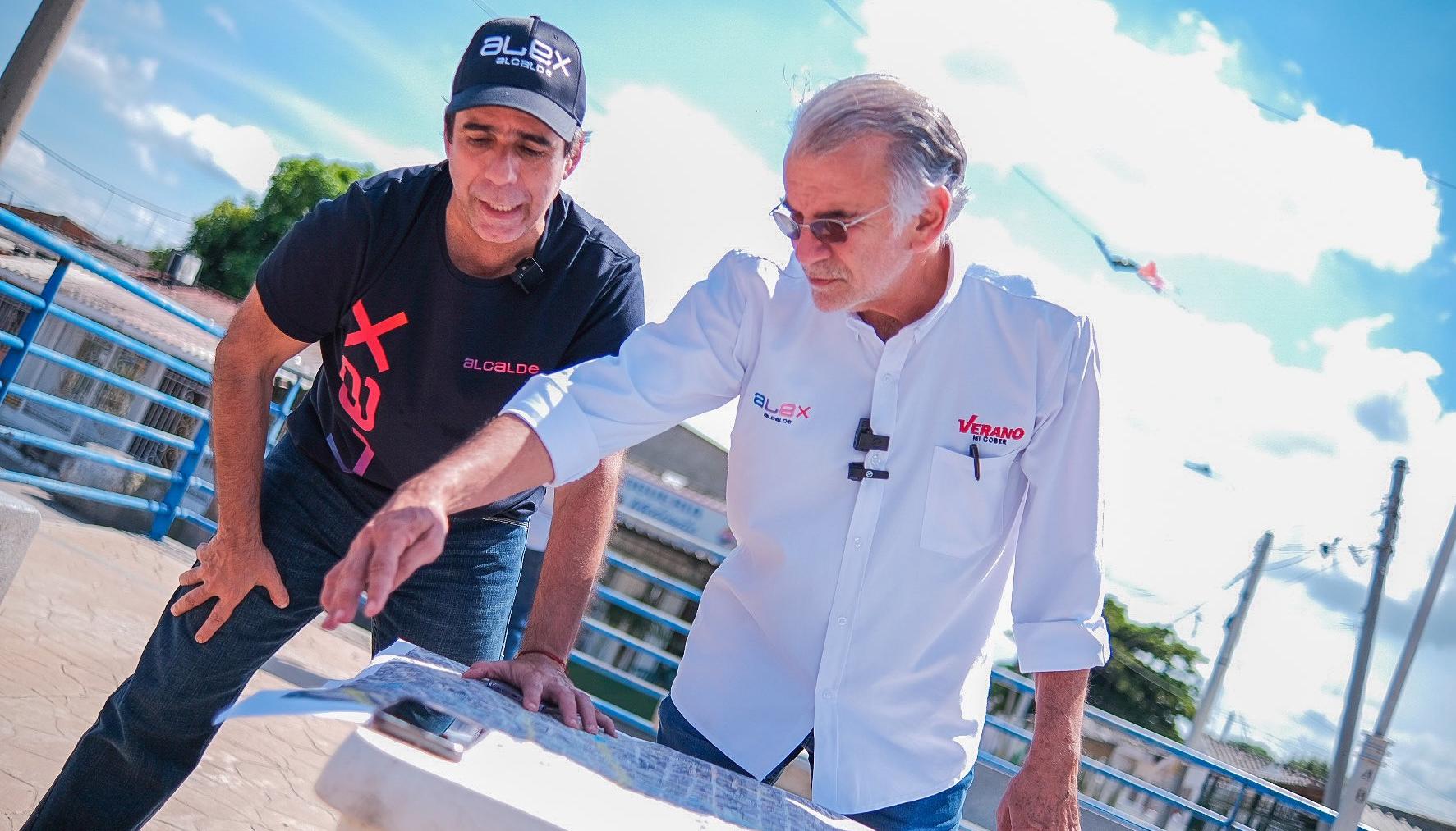 Alex Char y Eduardo Verano.