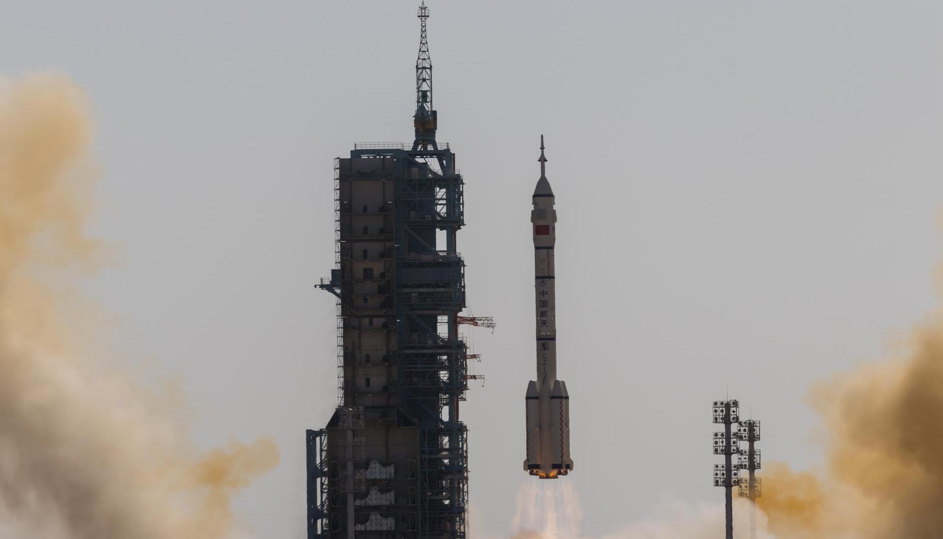 La nave china Shenzhou-17.