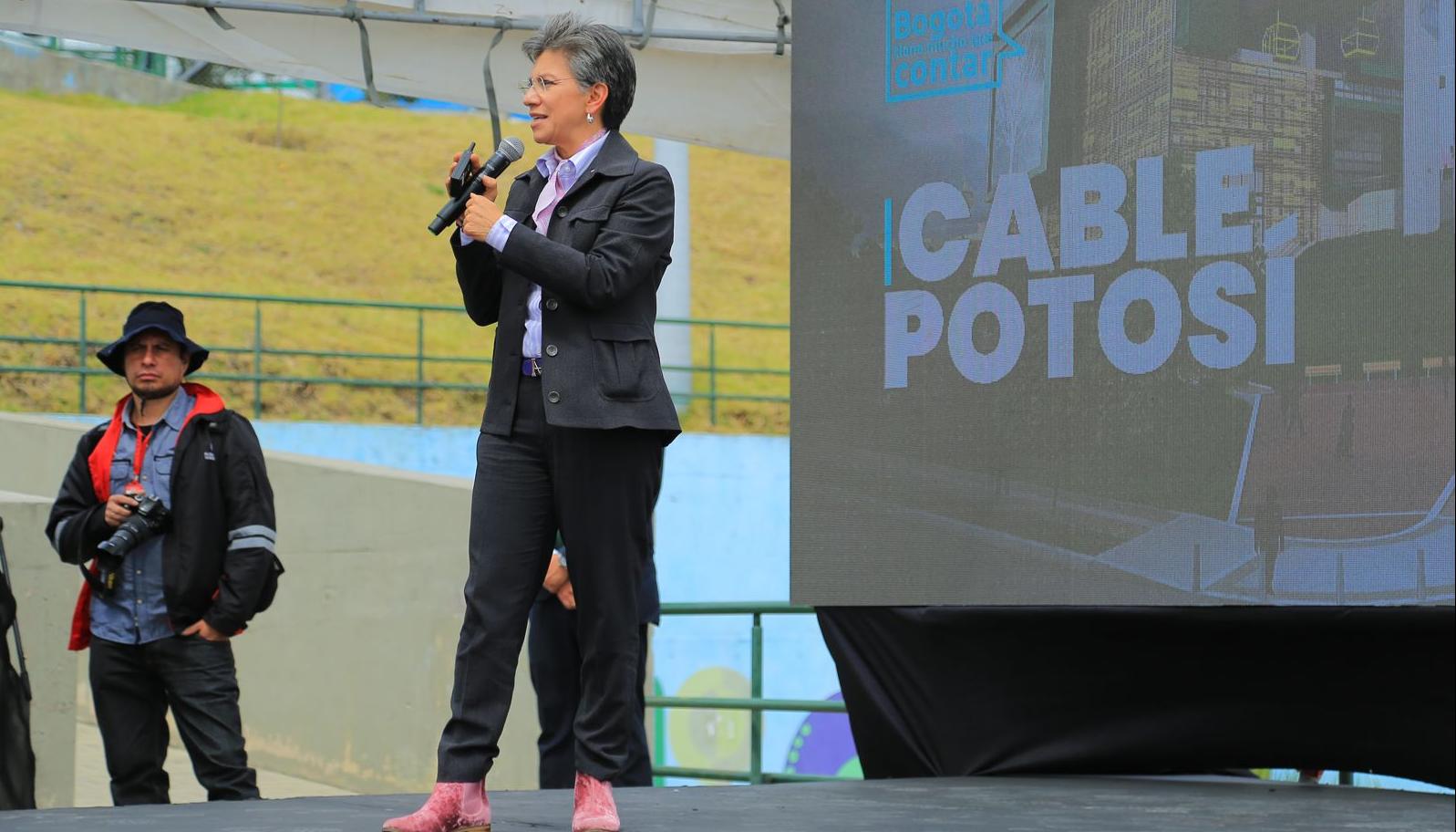 Claudia López, alcaldesa de Bogotá.