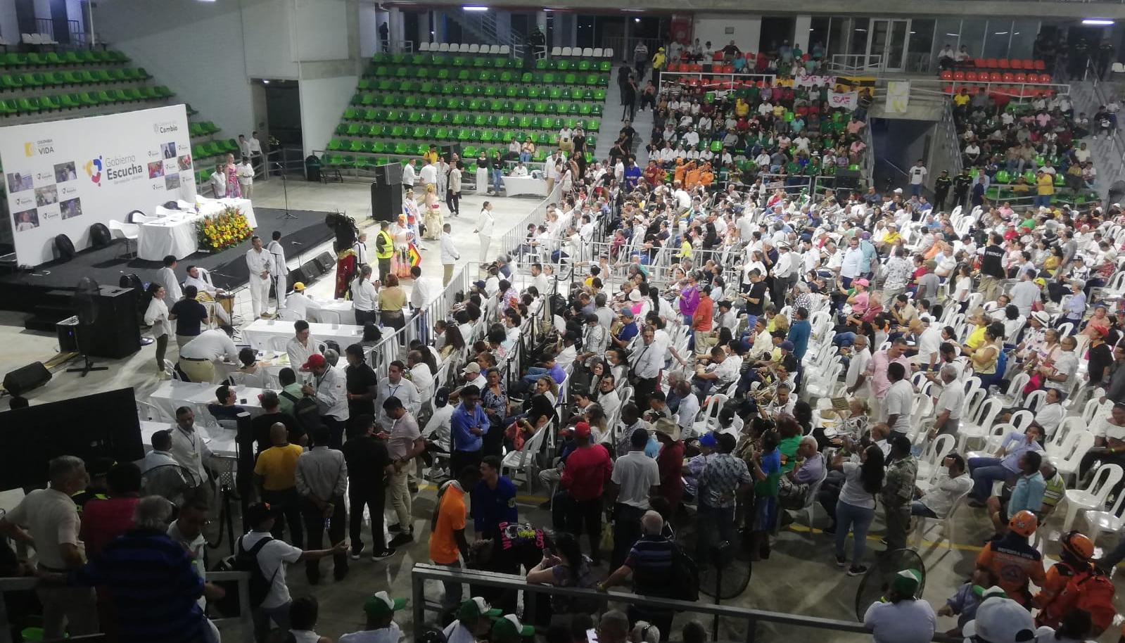 Coliseo Sugar 'Baby' Rojas. 