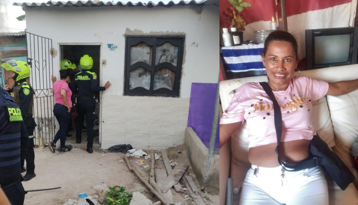 Irmes Narváez fue asesinada en esta vivienda en la tarde de este sábado. 