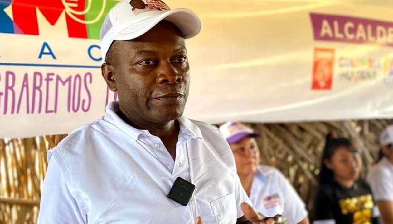 El exguerrillero de las FARC Armel Caracas Viveros.