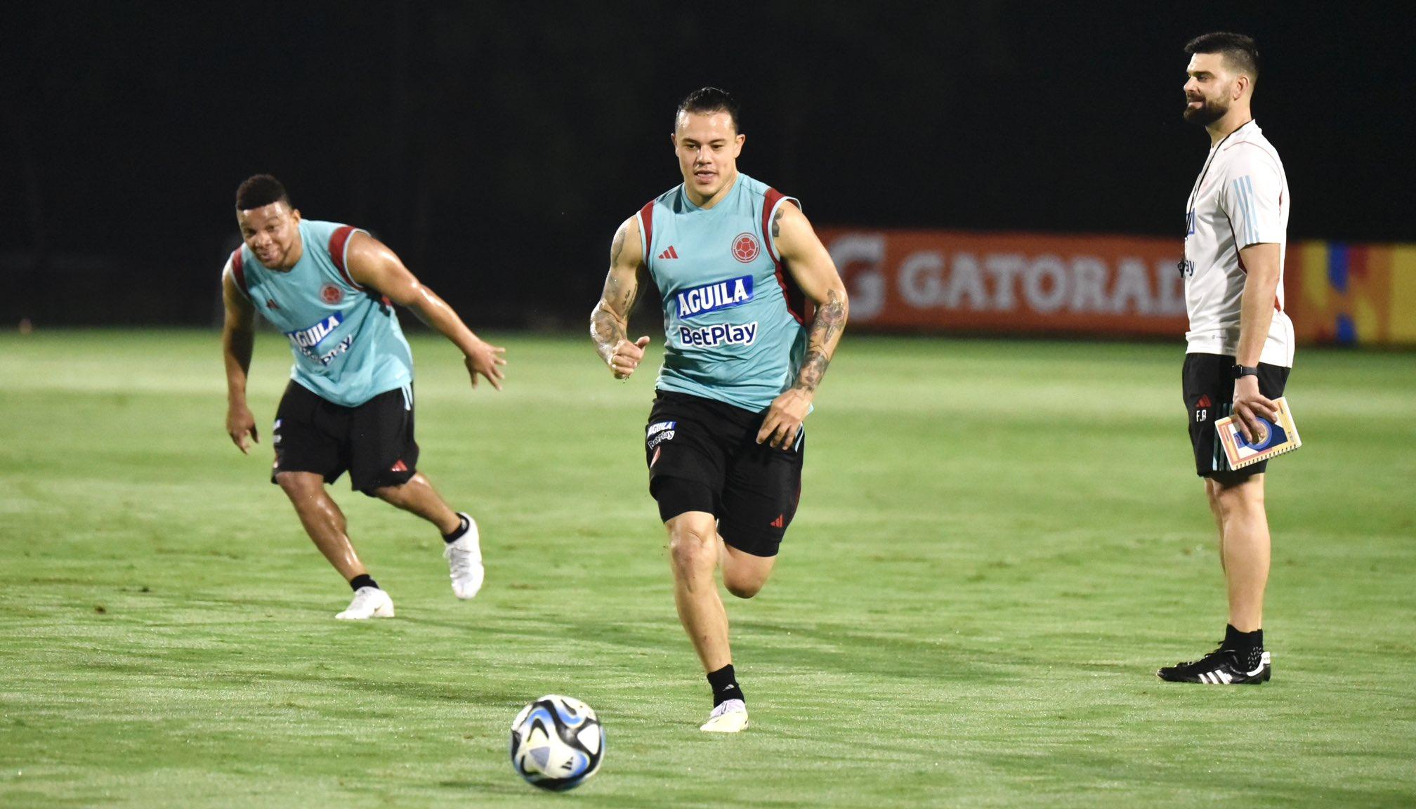 Frank Fabra y Leonardo Castro.