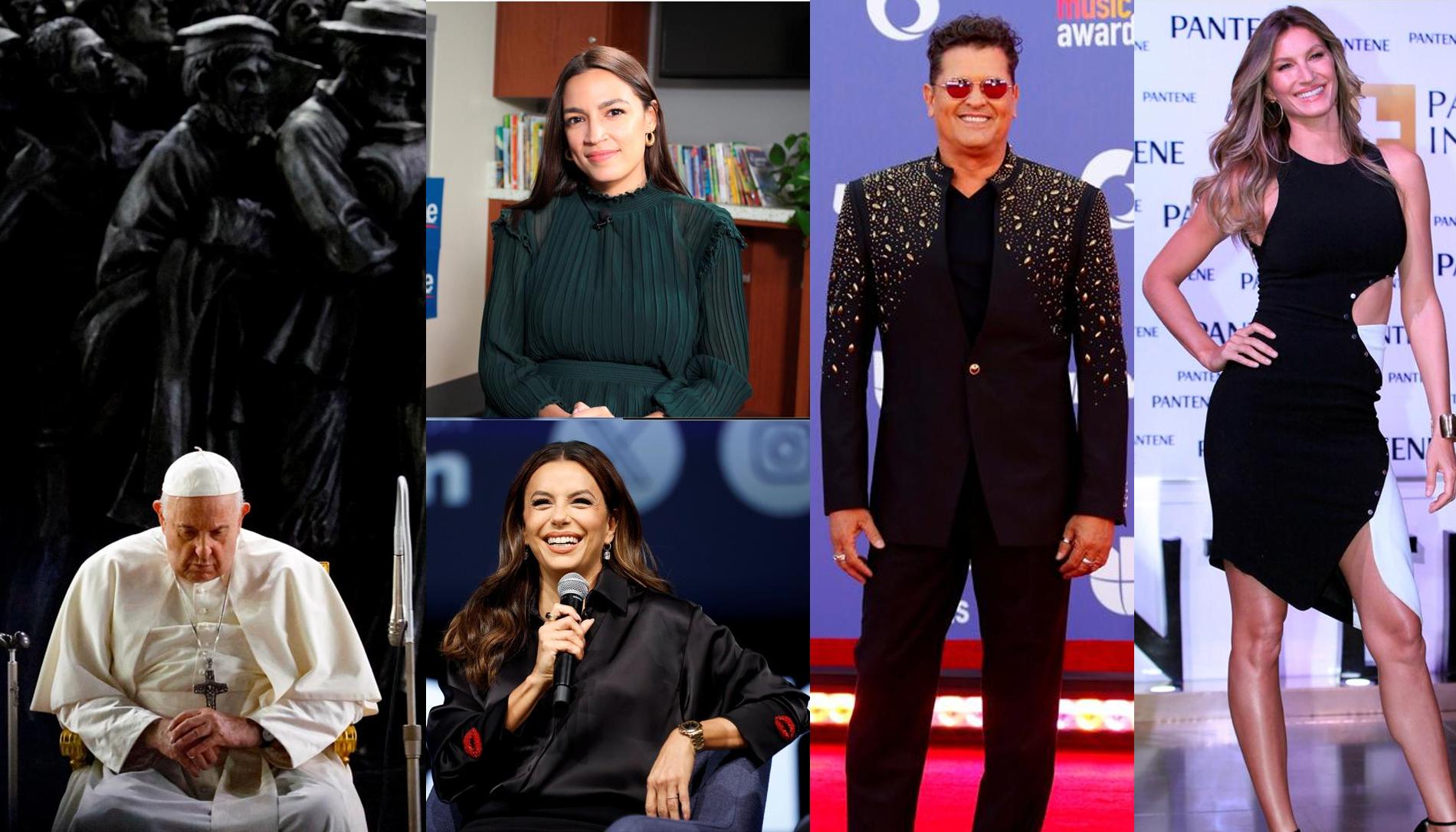 Latinos influyentes con el medio ambiente.