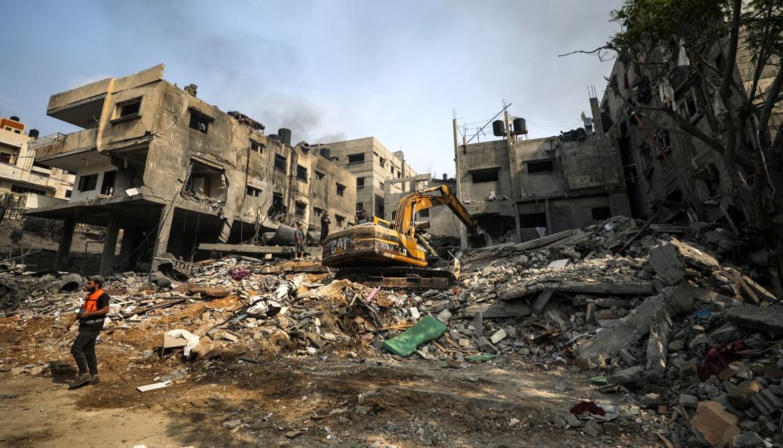 Imagen de la destrucción en la Franja de Gaza.