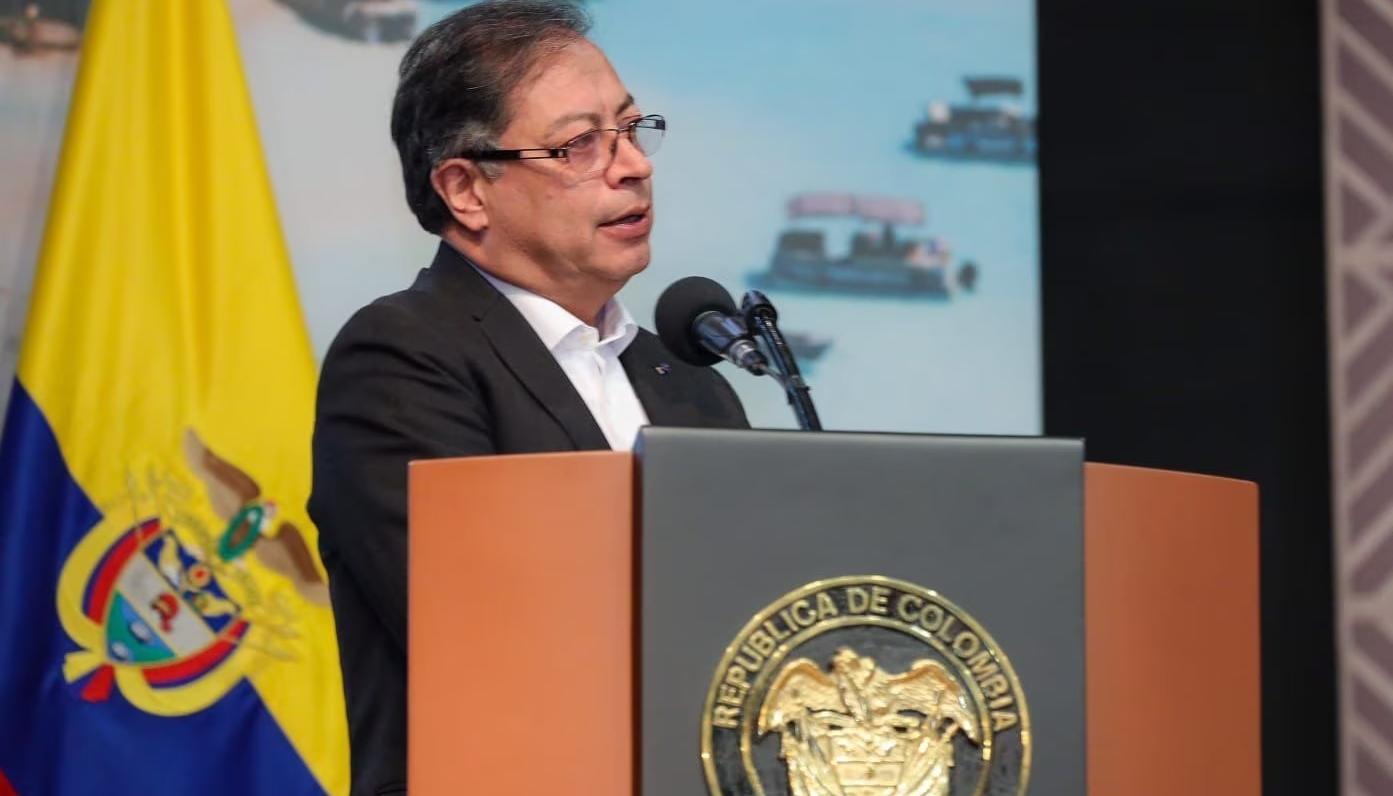 Gustavo Petro, presidente de Colombia. 