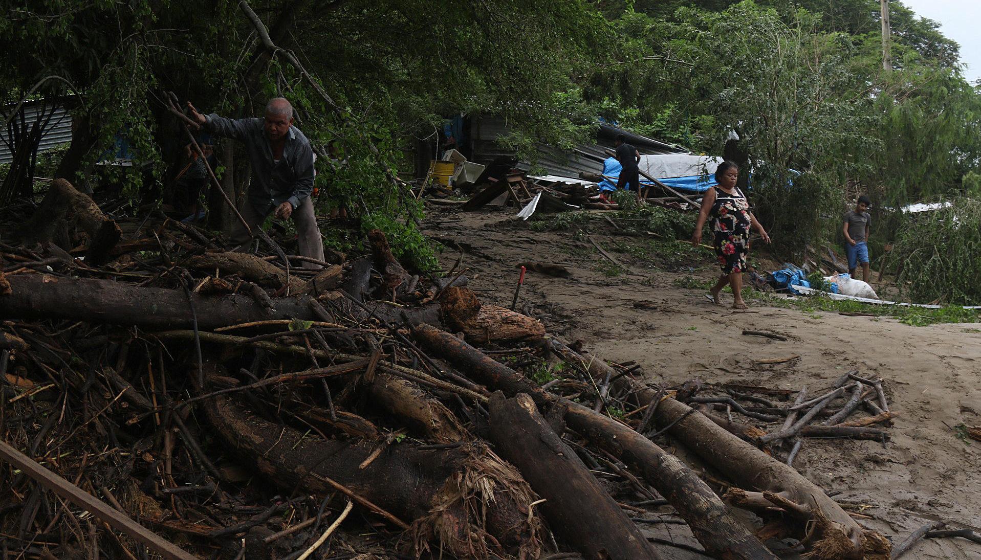 Personas afectadas en el estado de Guerrero.