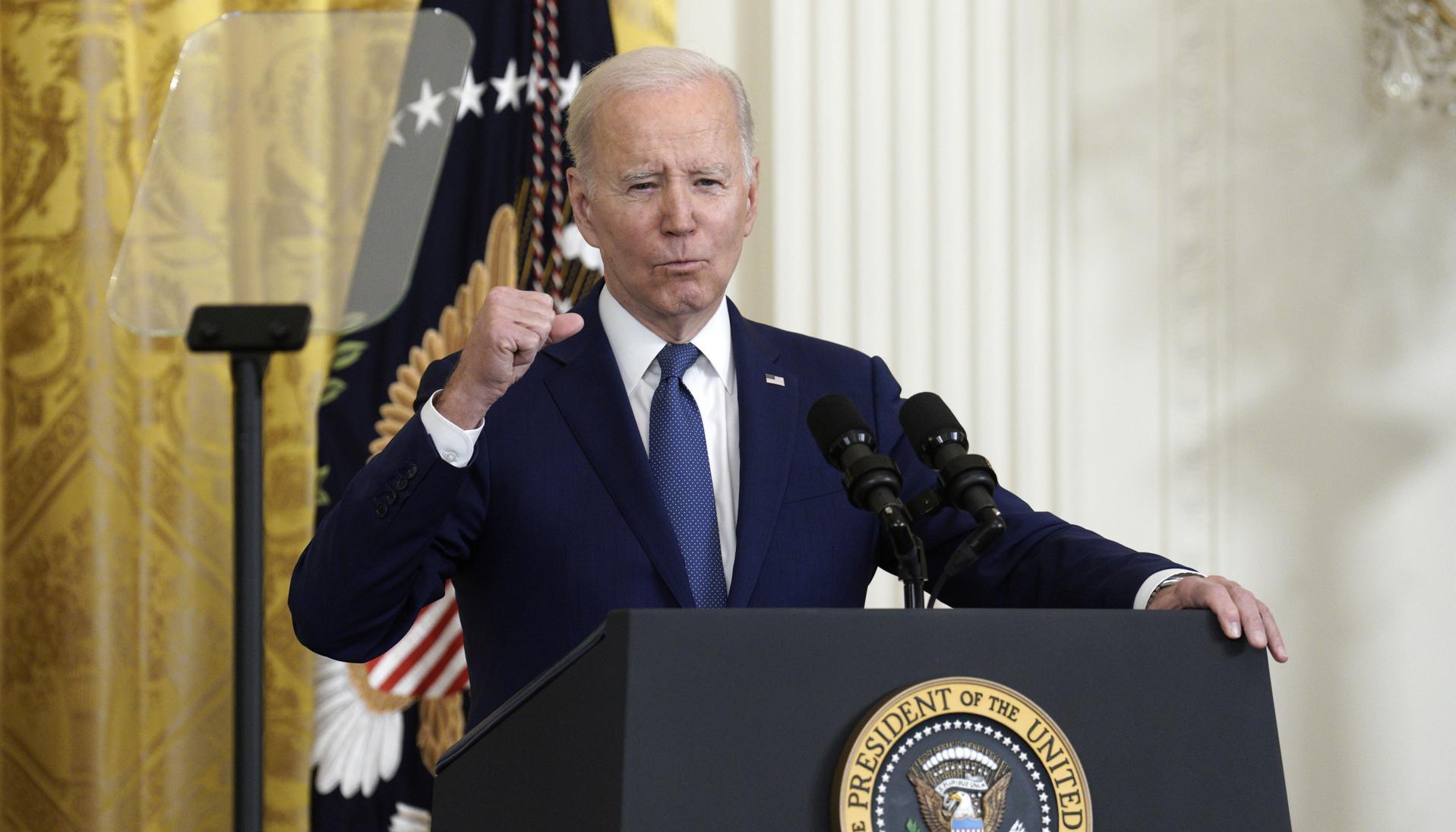Joe Biden, presidente de Estados Unidos. 