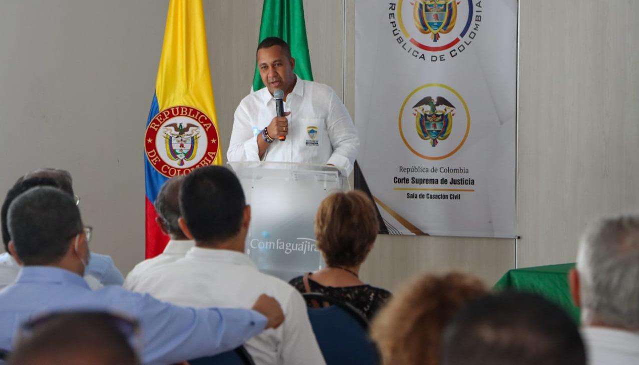 Alcalde de Riohacha, José Ramiro Bermúdez Cotes.