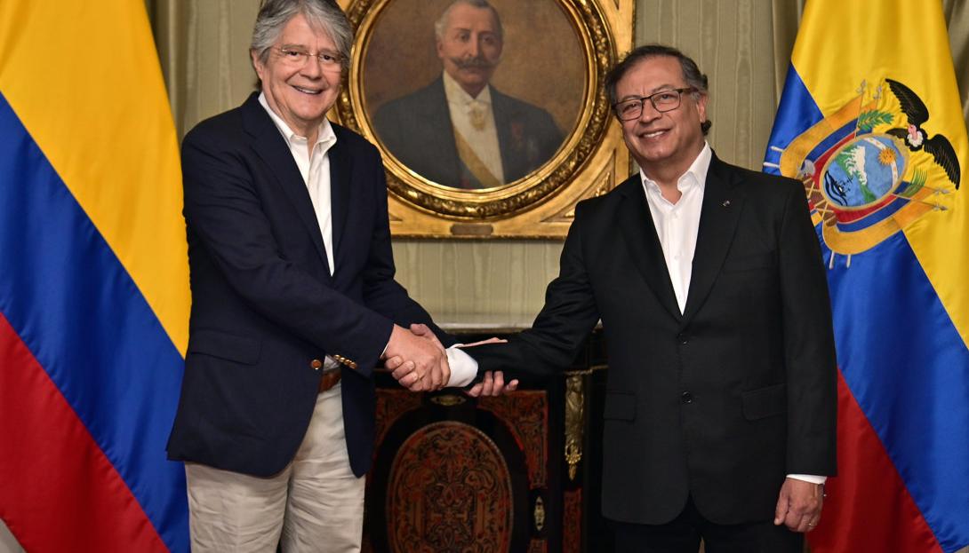 Guillermo Lasso y Gustavo Petro.