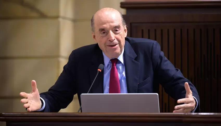 Álvaro Leyva Durán, Canciller del Gobierno colombiano. 