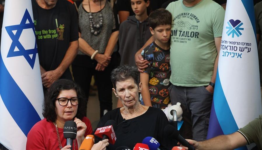 La rehén de Hamás, Yochved Lifshitz.