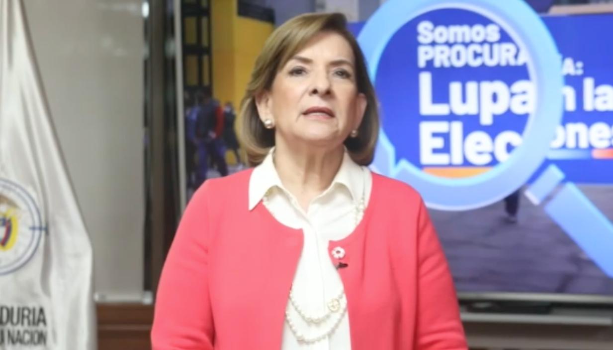 Margarita Cabello, Procuradora General de la Nación. 
