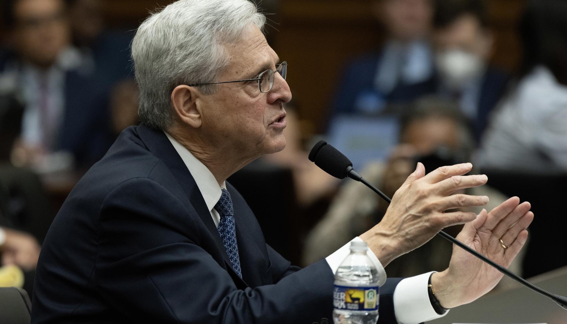 El fiscal general del Estado, Merrick Garland