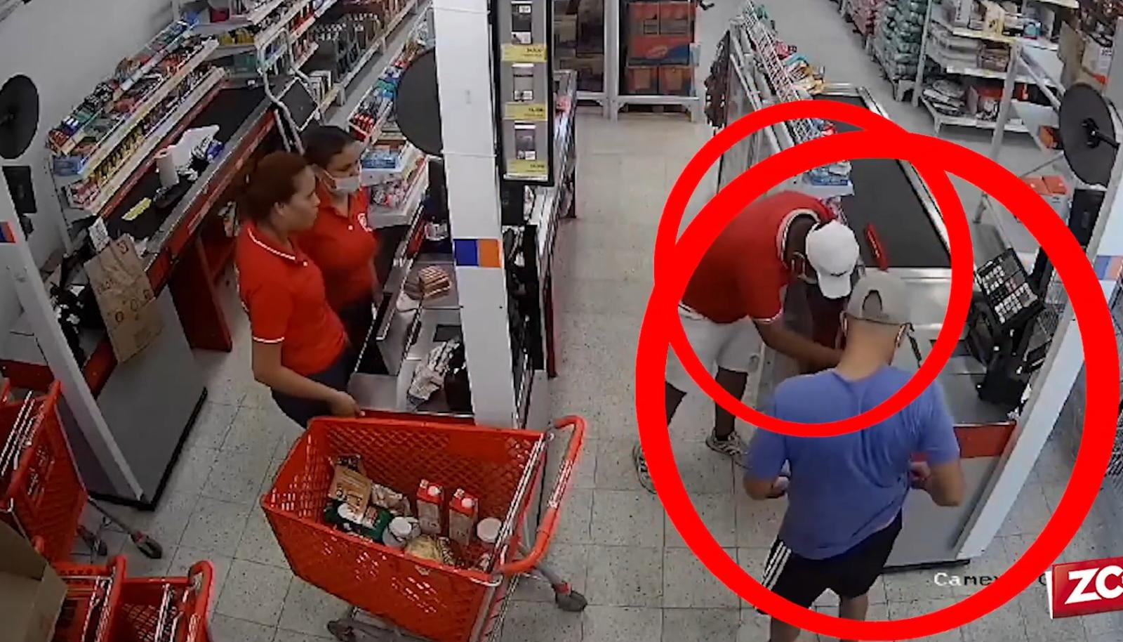 Estos son dos de los 12 casos de asaltos