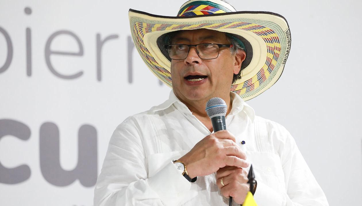 El Presidente de la República, Gustavo Petro.