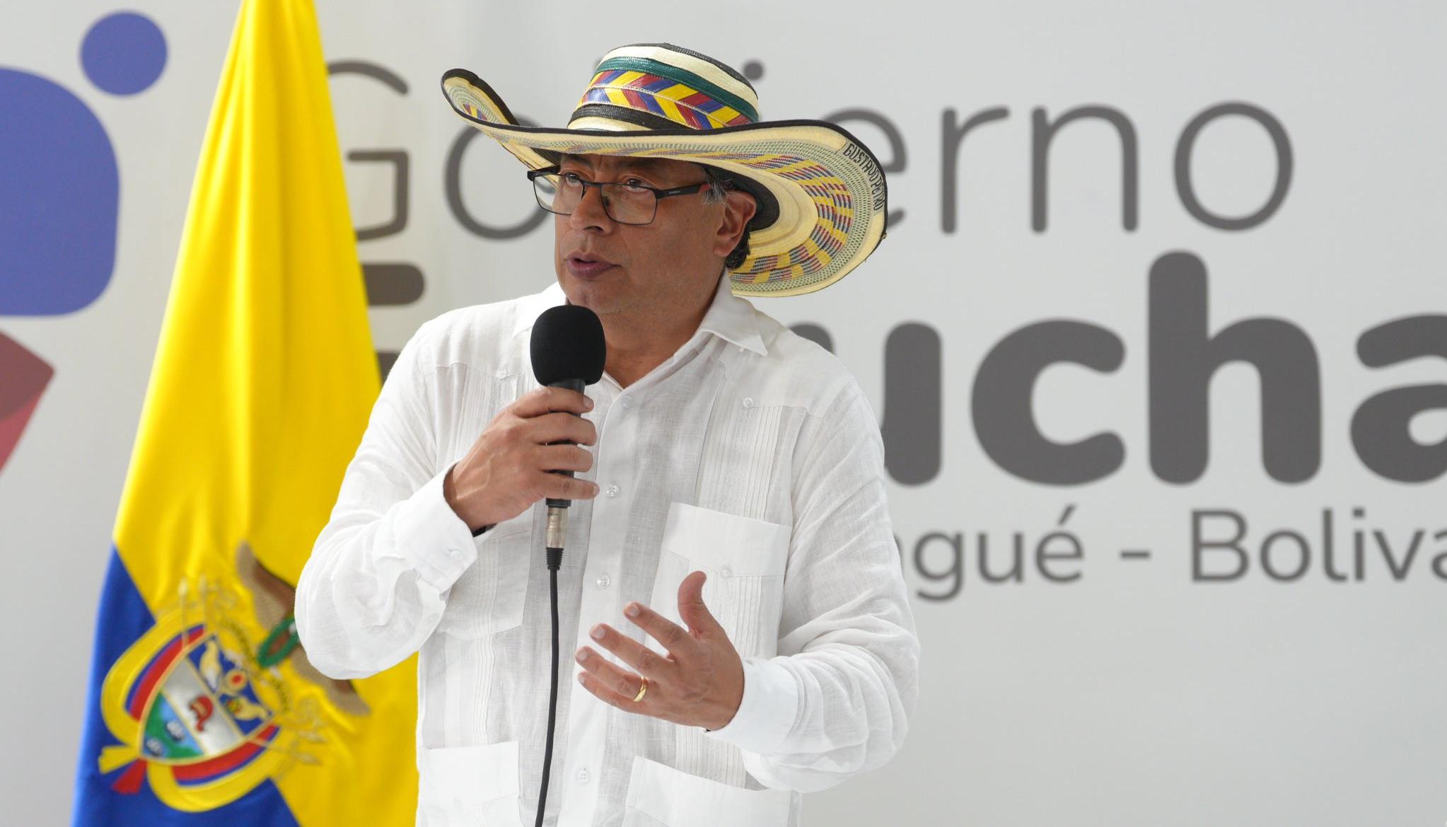 El Presidente de la República, Gustavo Petro.