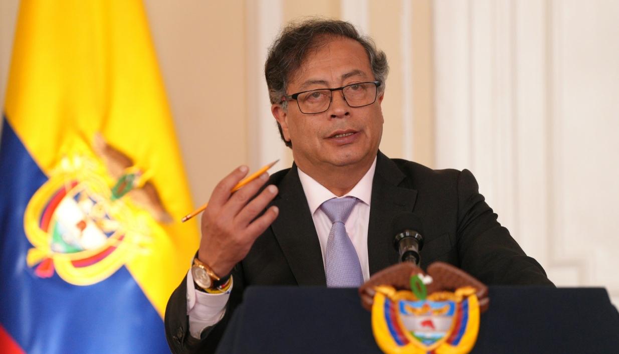 El Presidente Gustavo Petro.