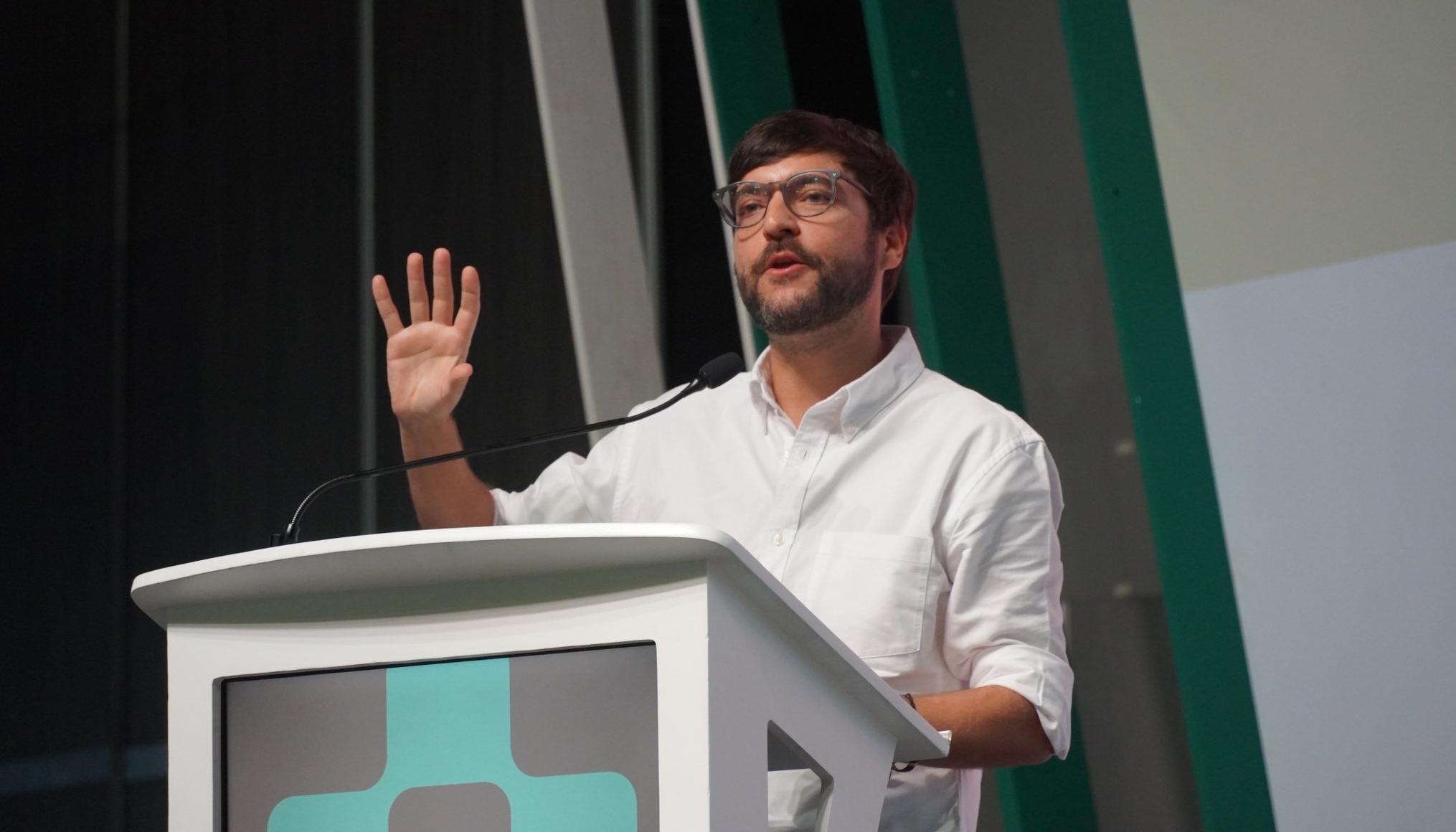 El Alcalde de Barranquilla, Jaime Pumarejo.