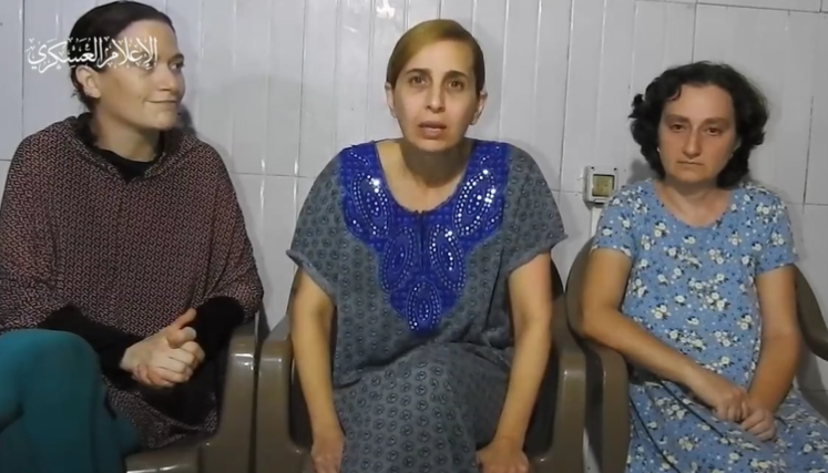 Rehenes israelíes.