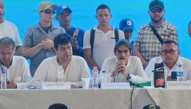 Mesa de diálogo Gobierno y disidencia de FARC.