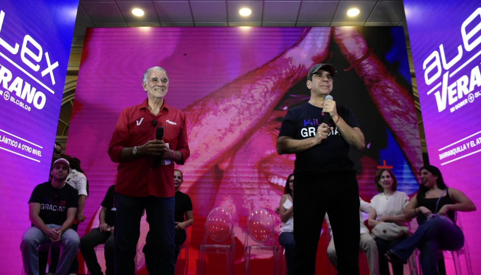 Eduardo Verano y Alex Char.