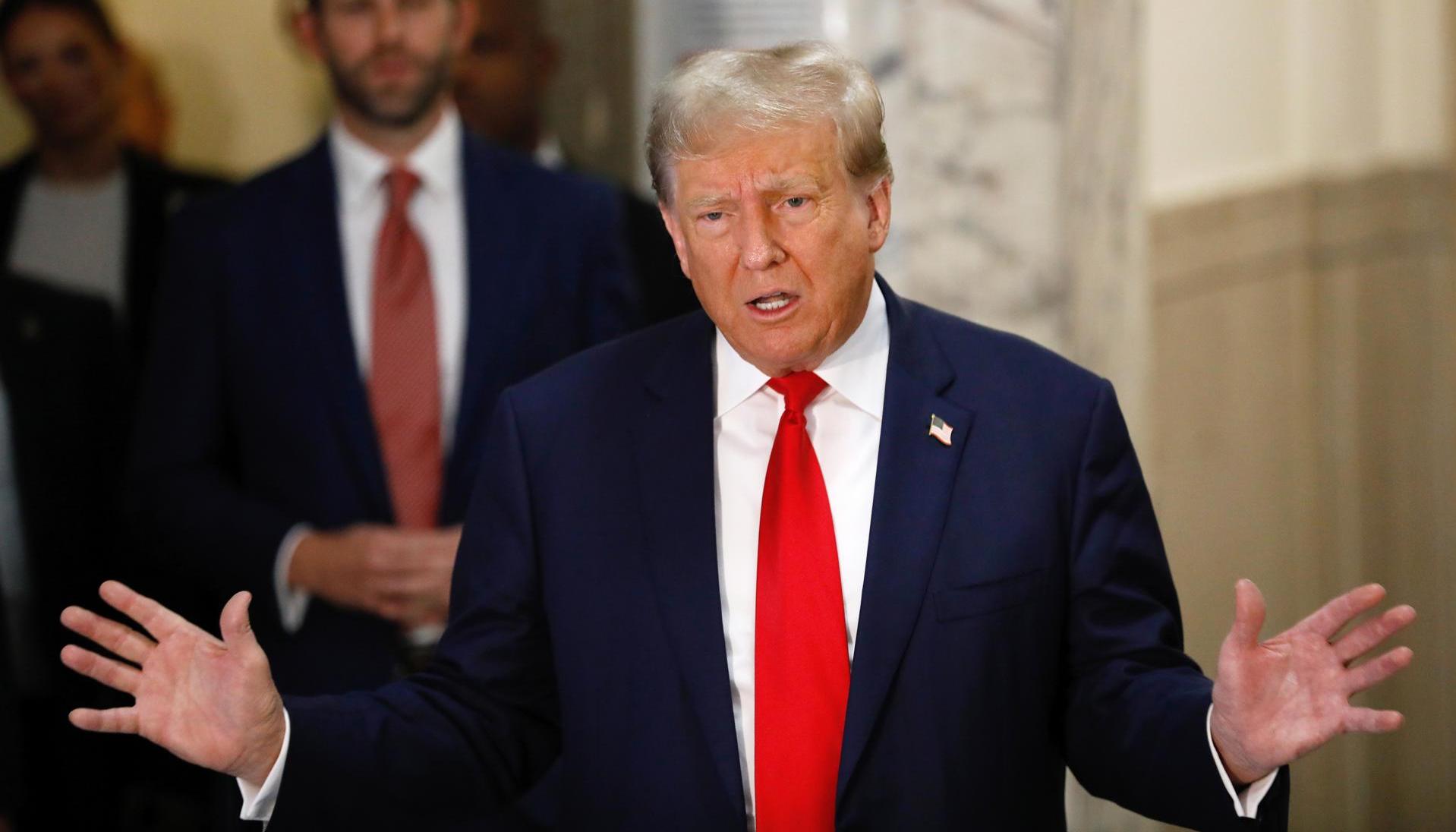 Donald Trump, expresidente de los Estados Unidos.