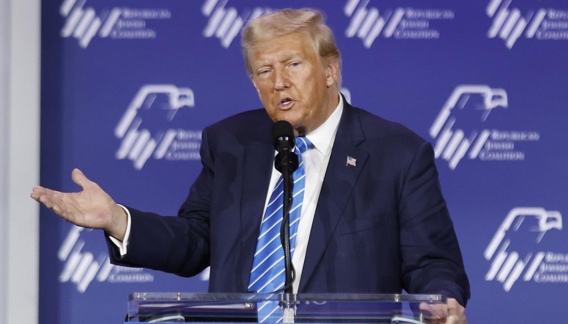 El expresidente republicano Donald Trump.