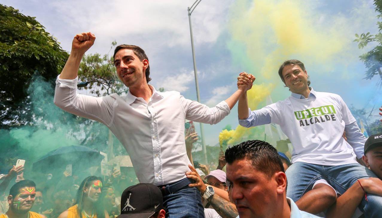 Juan Carlos Upegui y Daniel Quintero Calle.