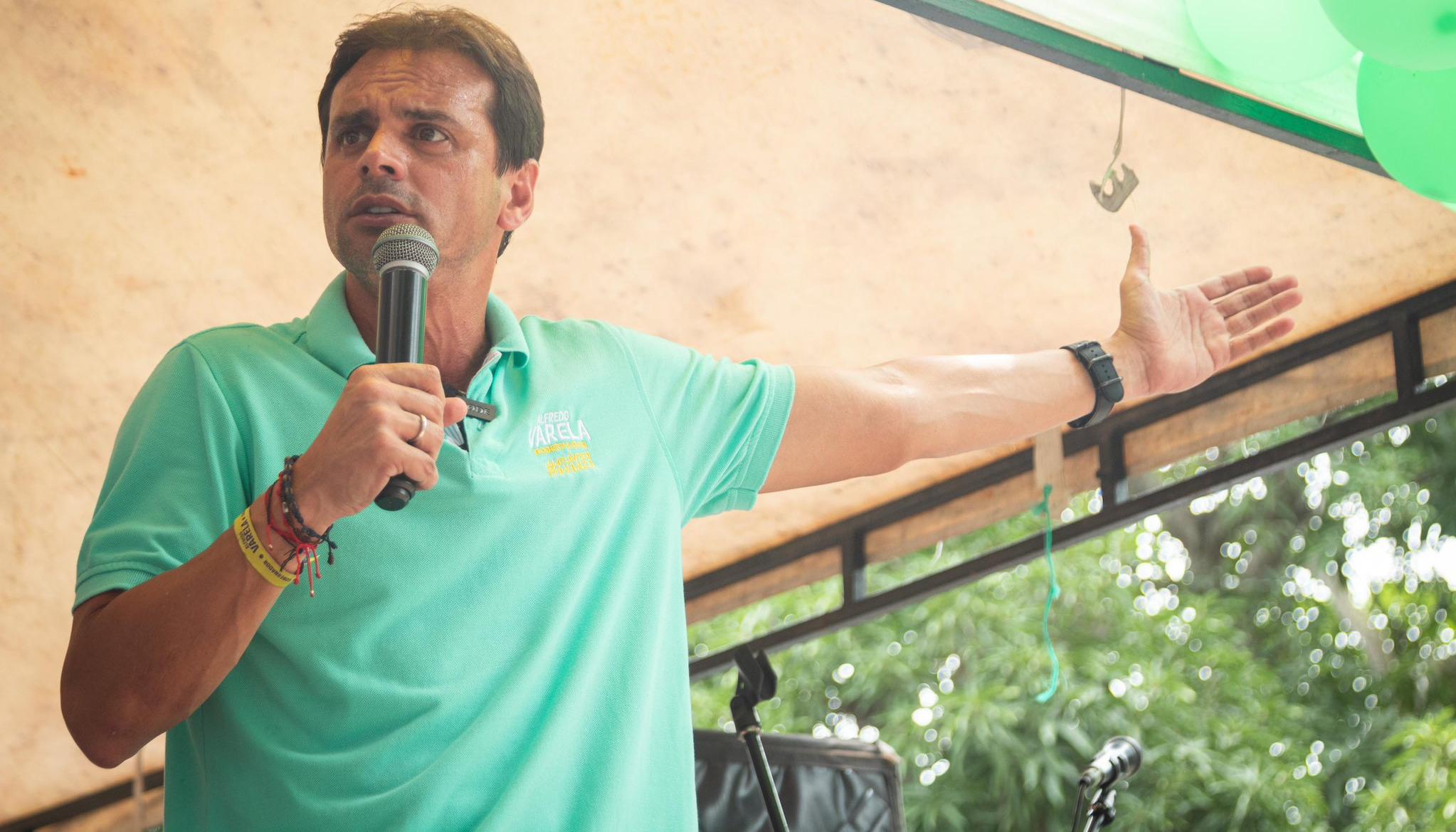 El candidato a la Gobernación del Atlántico, Alfredo Varela.
