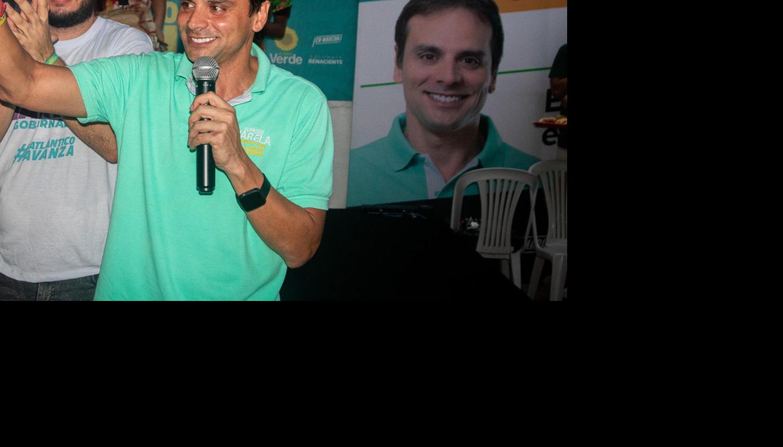 El candidato a la Gobernación del Atlántico, Alfredo Varela.