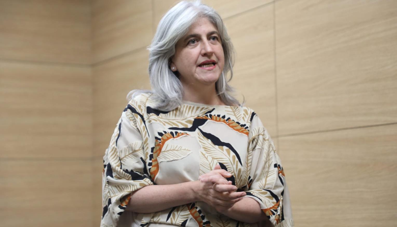La ministra de Vivienda, Catalina Velasco.