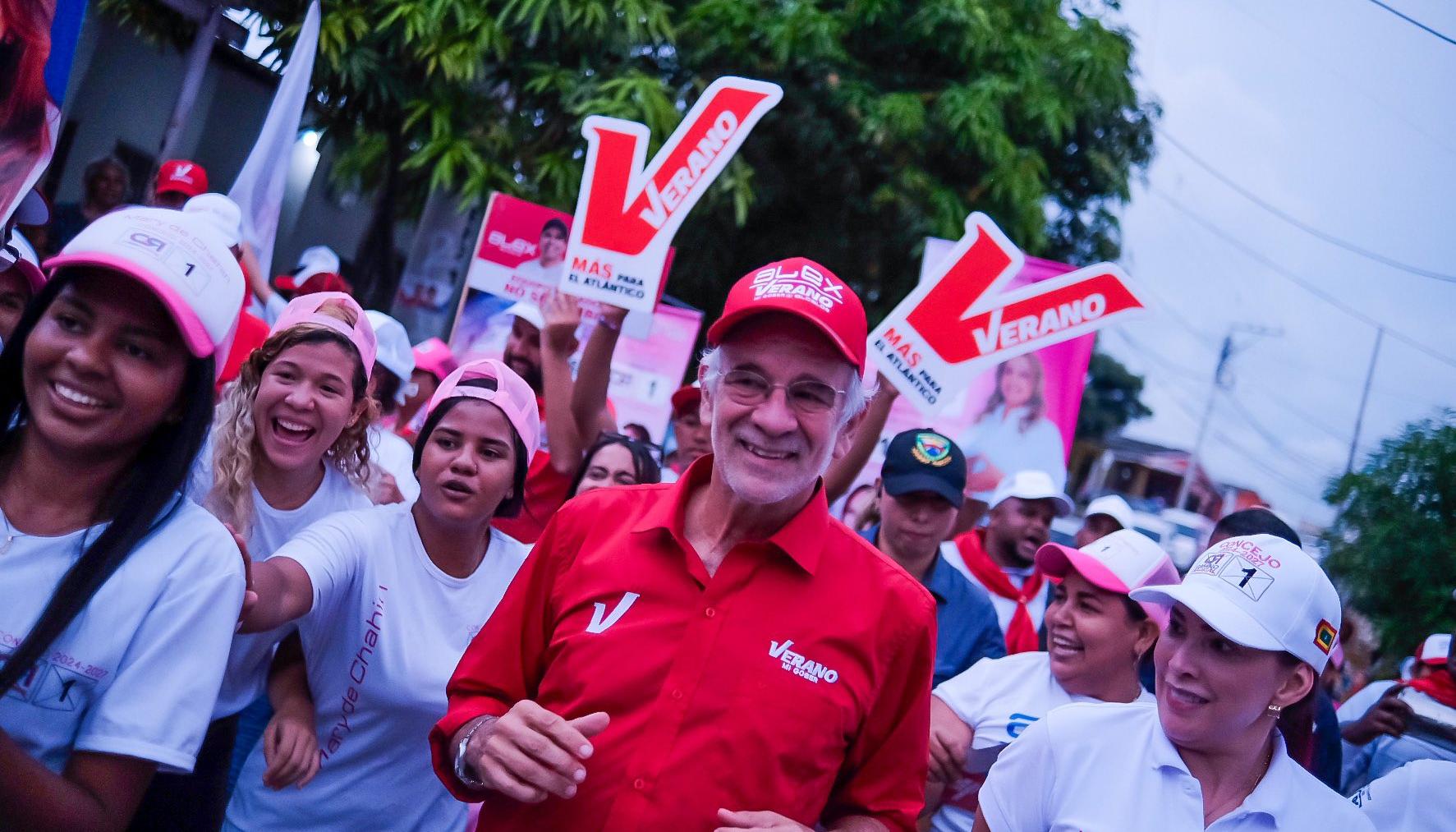 El candidato a la Gobernación Eduardo Verano.