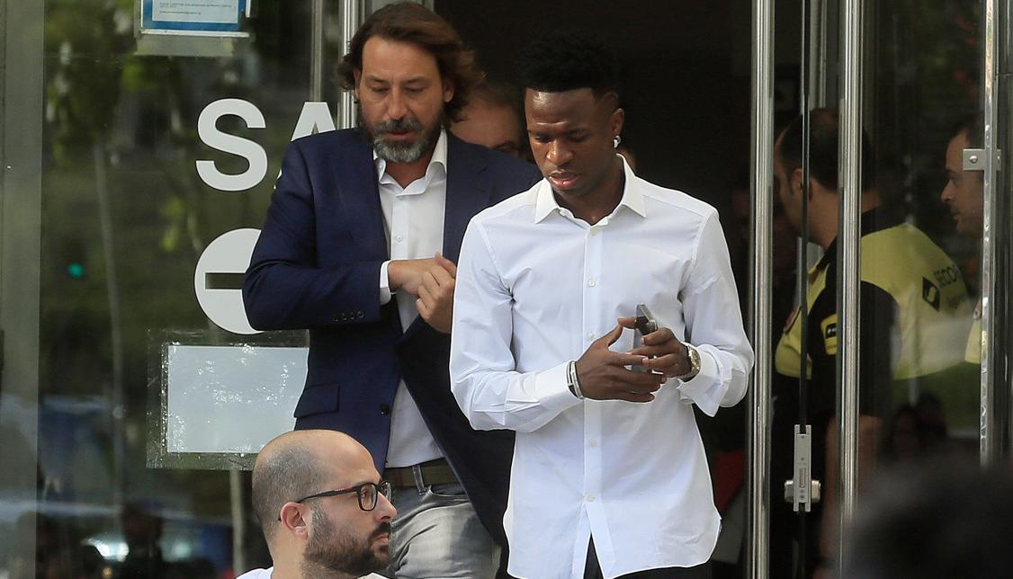 El delantero brasileño del Real Madrid, Vinicius Jr.