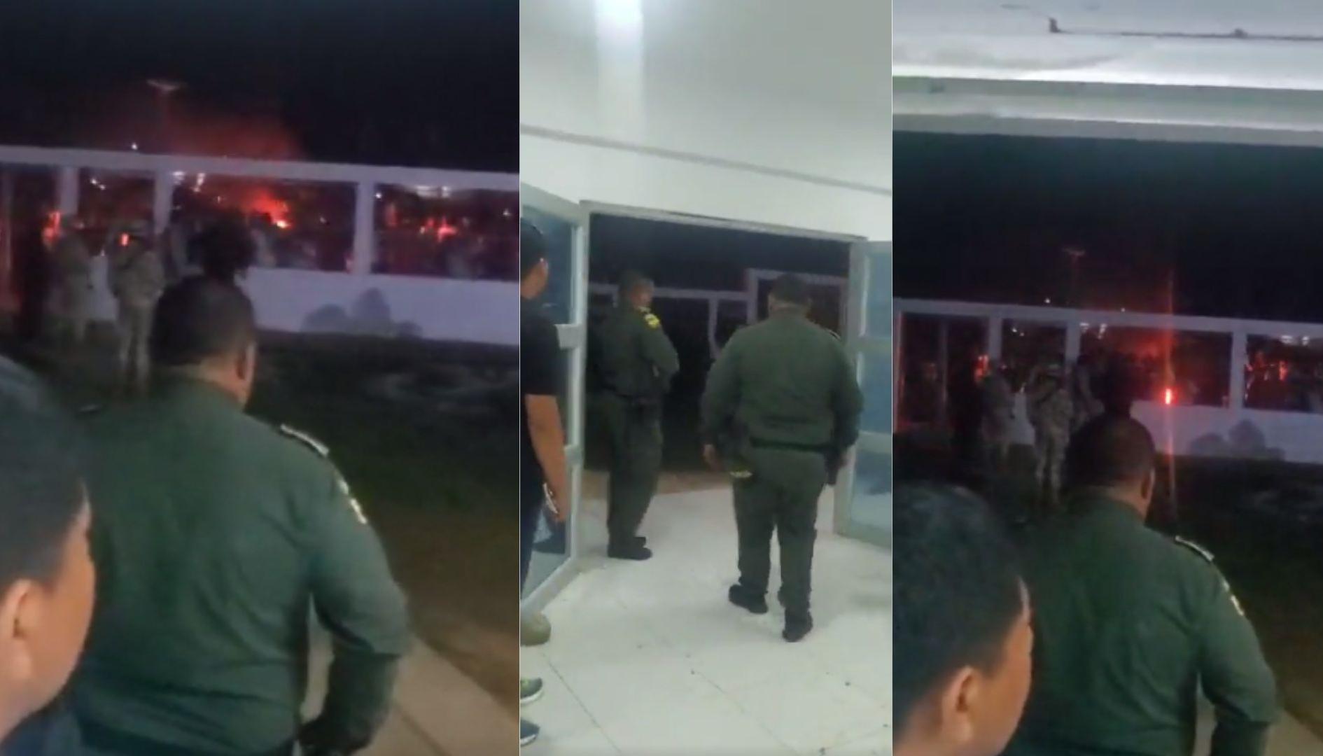 Disturbios en Manaure, La Guajira.