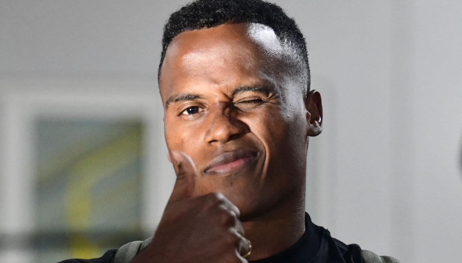 Jhon Arias fue el último jugador en reportarse a la concentración de la Selección Colombia. 