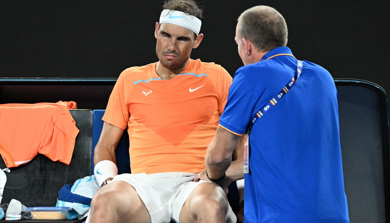 En enero de este año, Nadal se retiró por lesión del Abierto de Australia. 