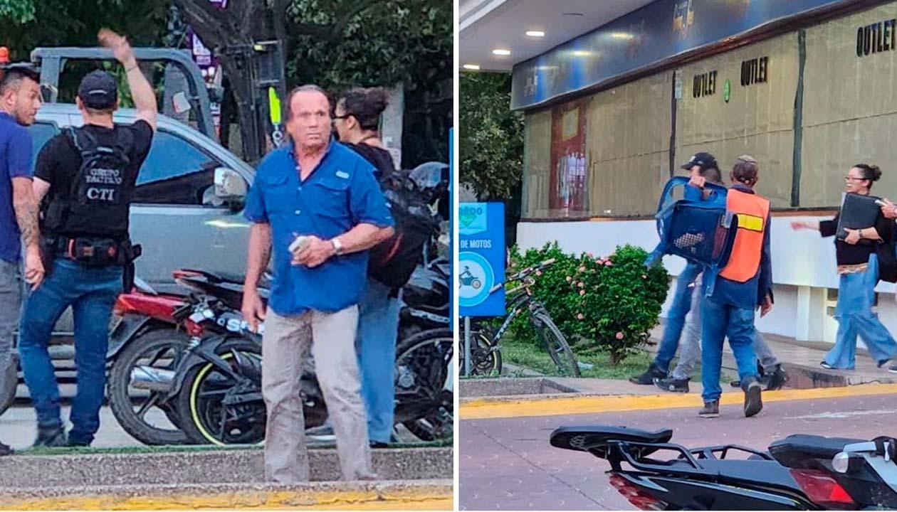 José Rafael 'El Mono' Abello Silva en momentos de su captura